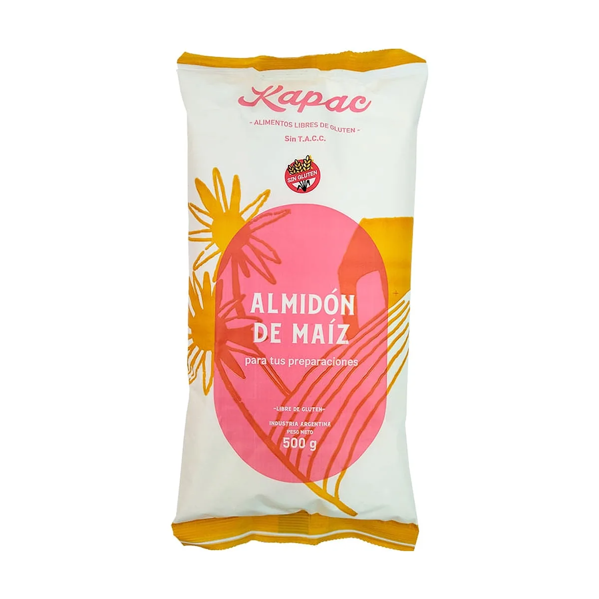Kapac - Almidón de maíz x 500 gr