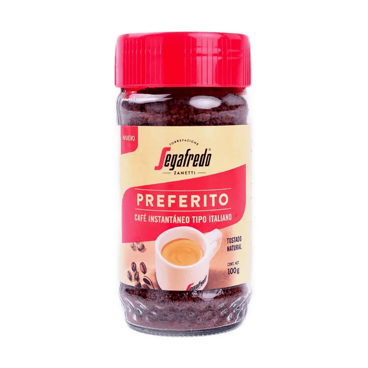 Segafredo - Cafe instantaneo tipo italiano x 100 gr