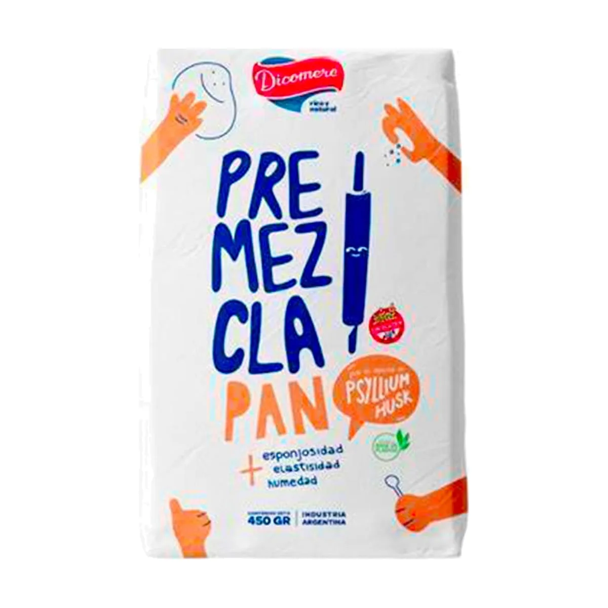 Dicomere - Premezcla pan x 450 gr