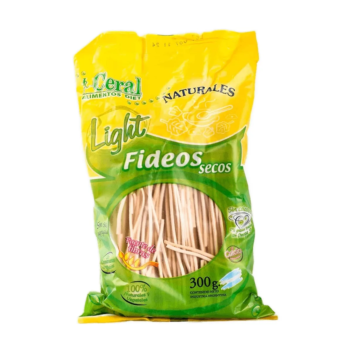 Ceral - Fideos light naturales x 300 gr