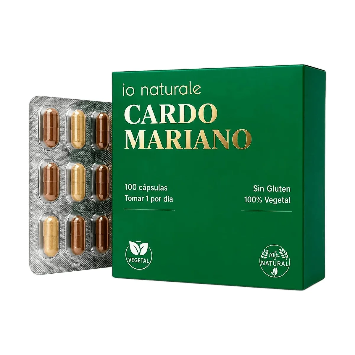 Io Naturale - Cardo mariano x blister x 10 unid