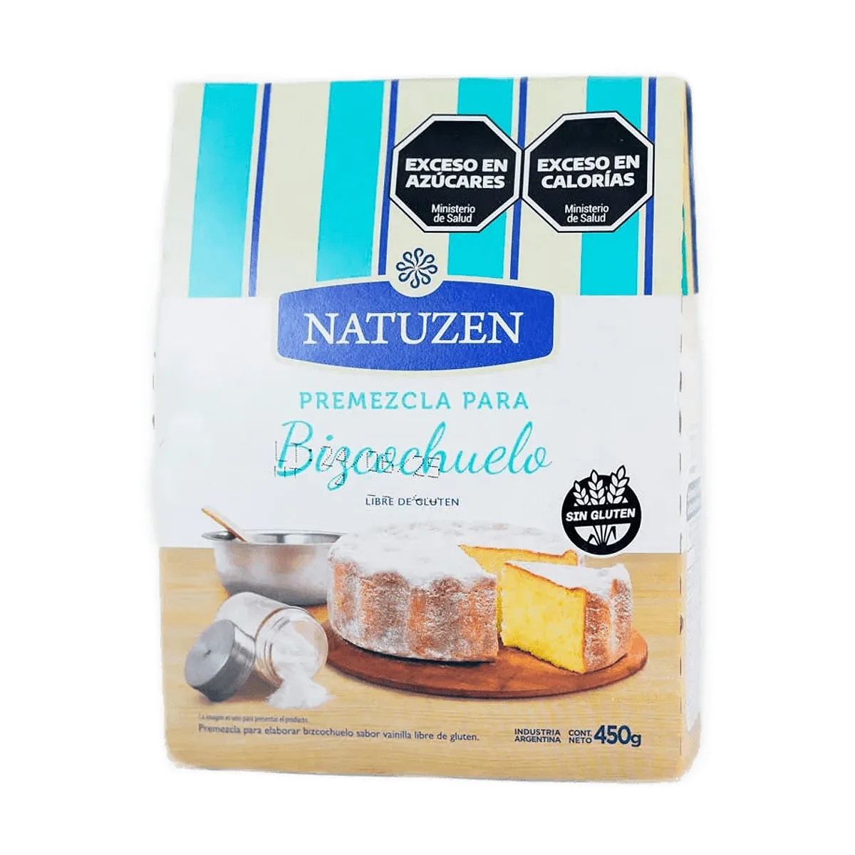 Natuzen - Premezcla para bizcochuelo x 450 gr
