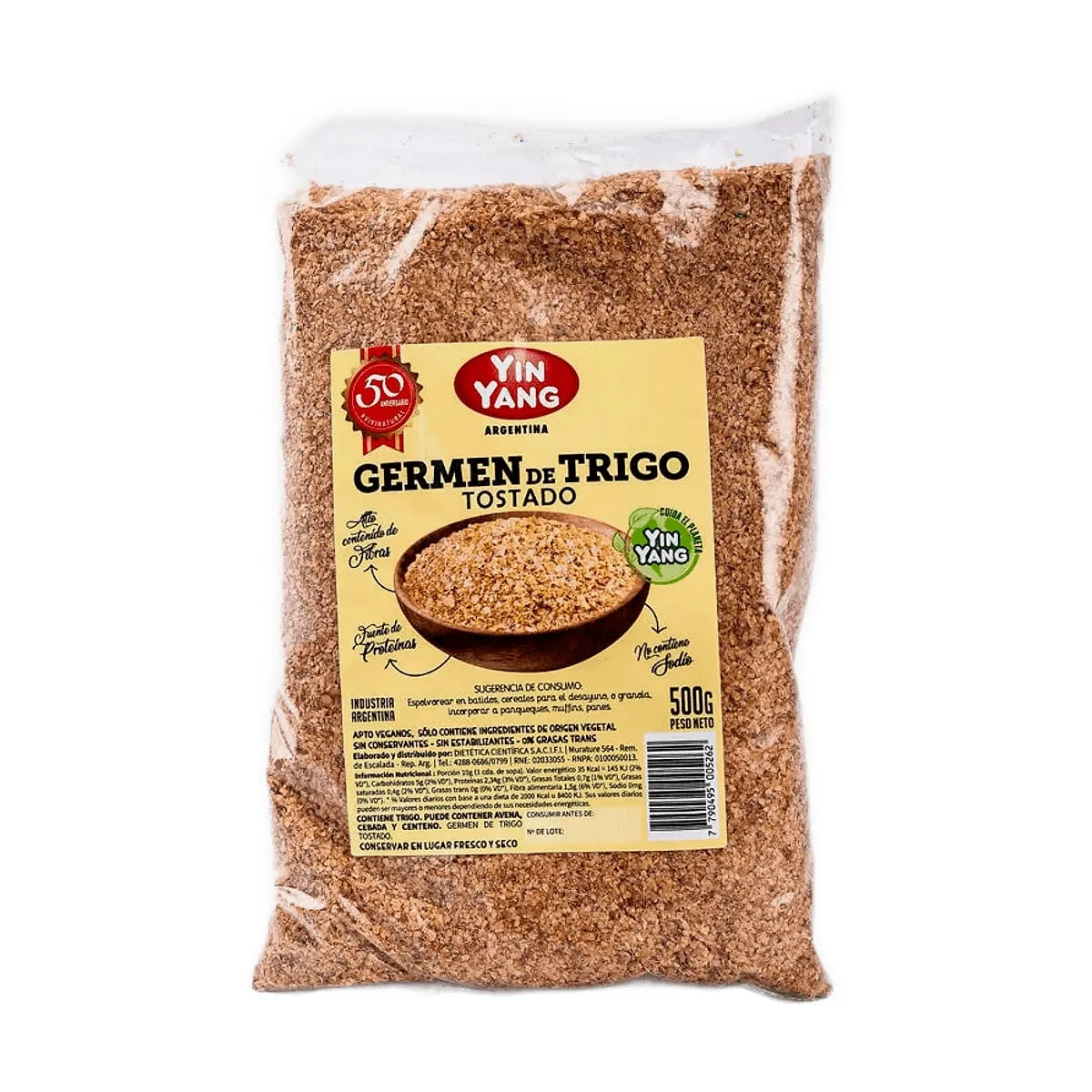 Yin Yang - Germen de trigo tostado x 500 gr