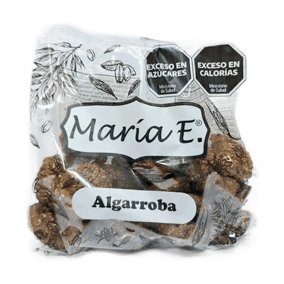 Maria E - Galletitas de algarroba con azúcar x 185 gr