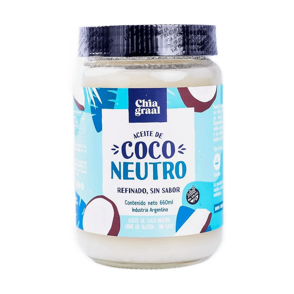 Chia Graal - Aceite de coco neutro x 660 ml