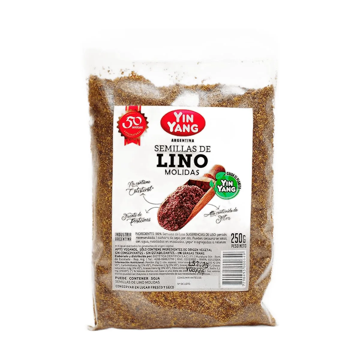 Yin Yang - Lino molido x 250 gr
