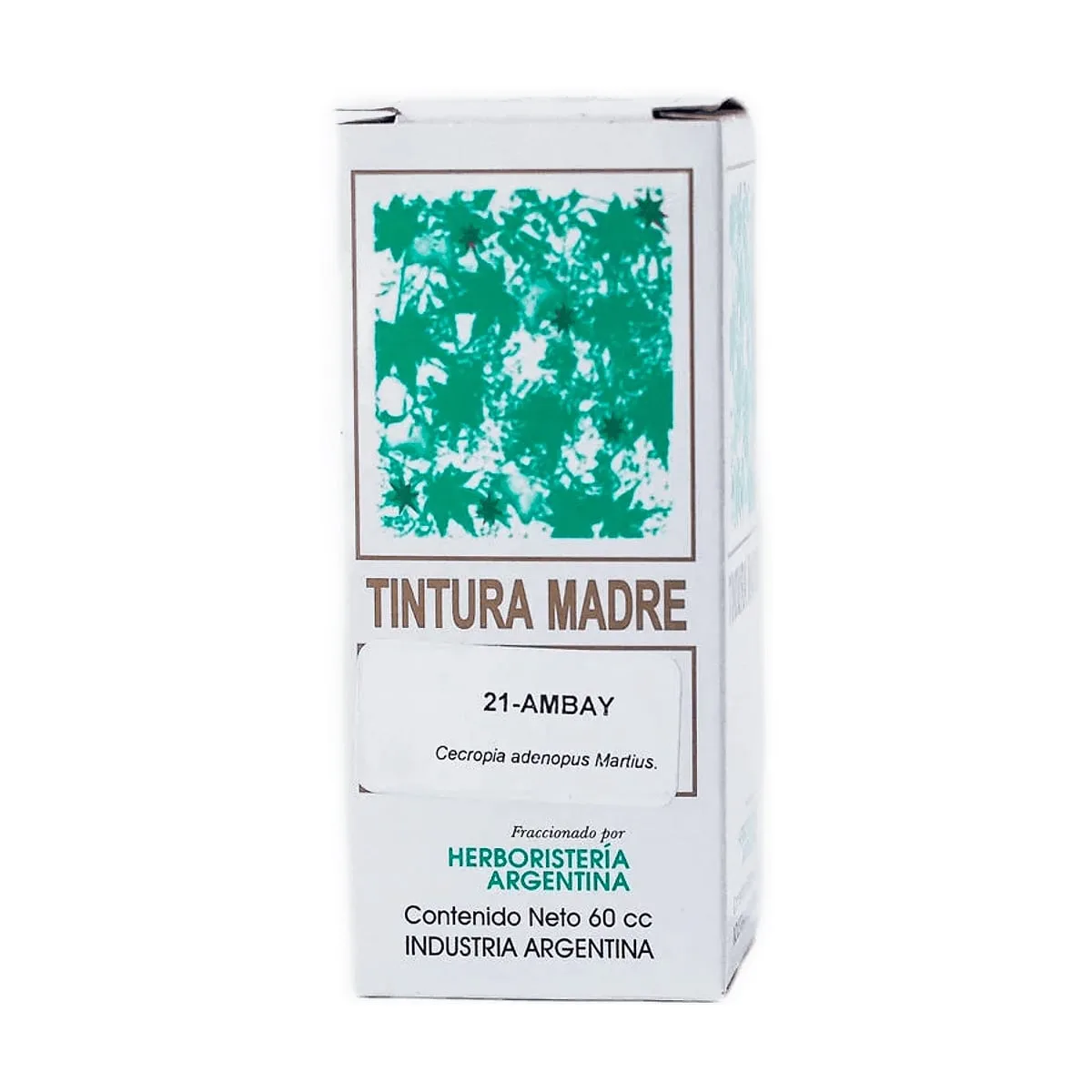 Drogueria Argentina - Tintura madre ambay x 60 cc