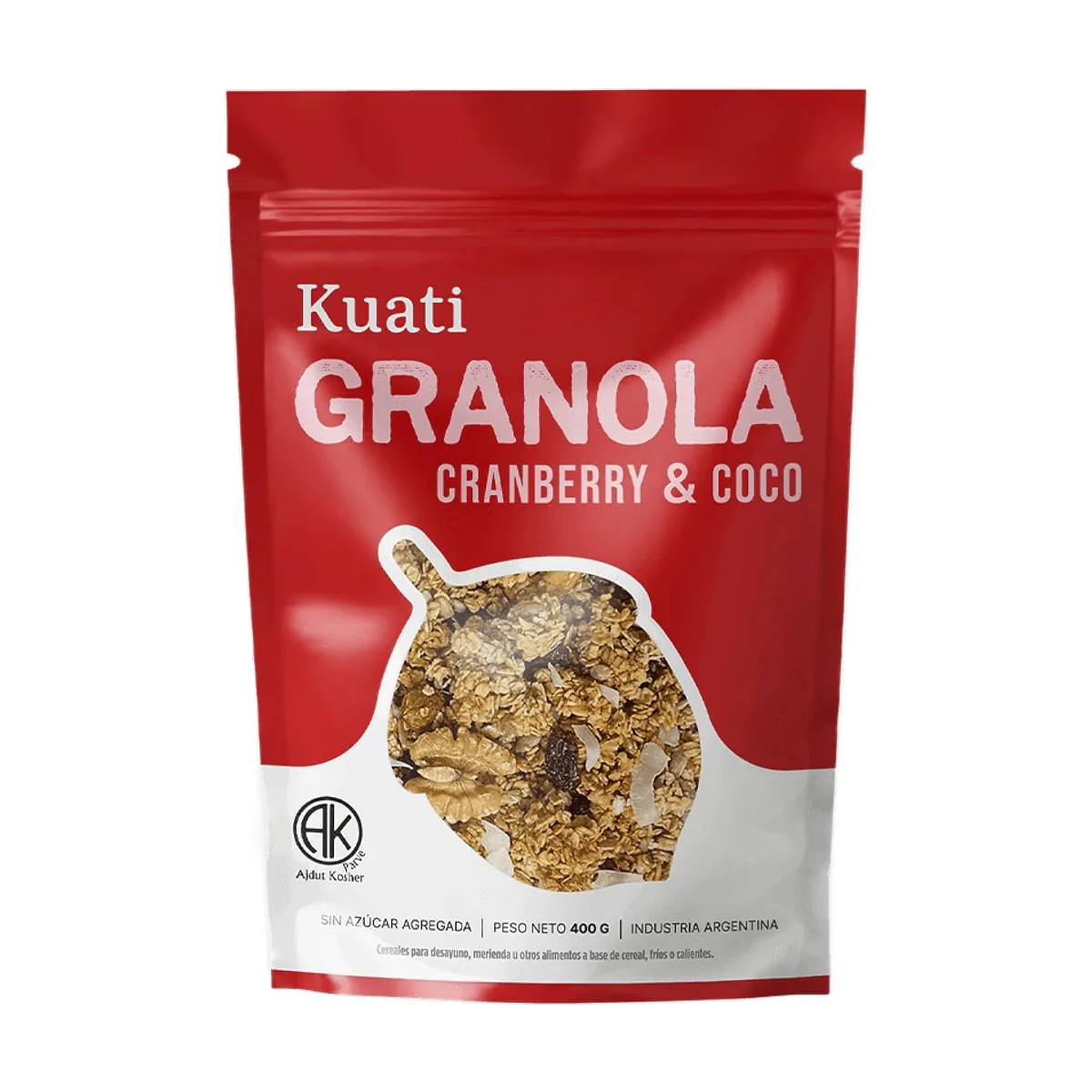 Kuati - Granola con coco y arandanos x 400 gr