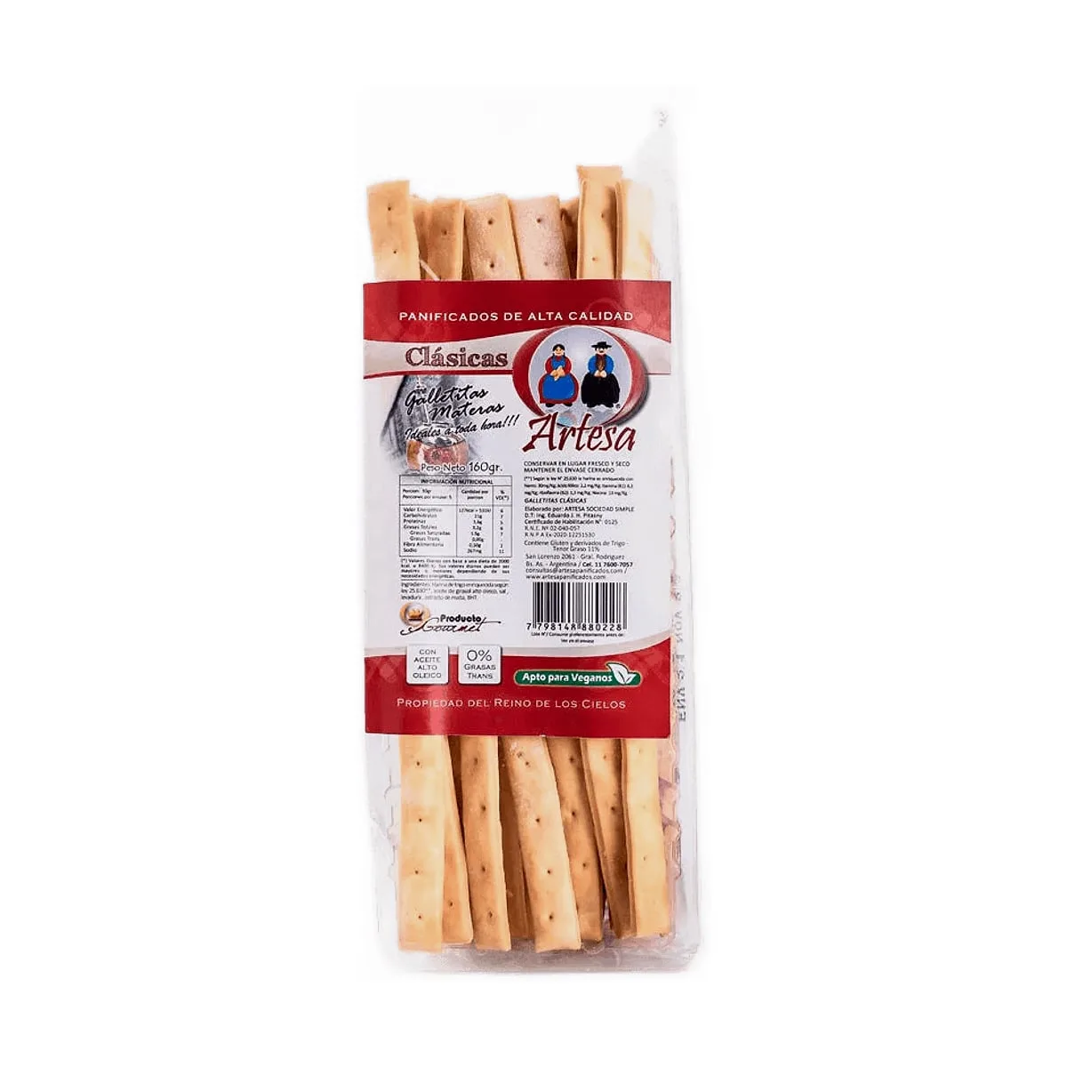 Artesa - Talitas clasicas x 160 gr
