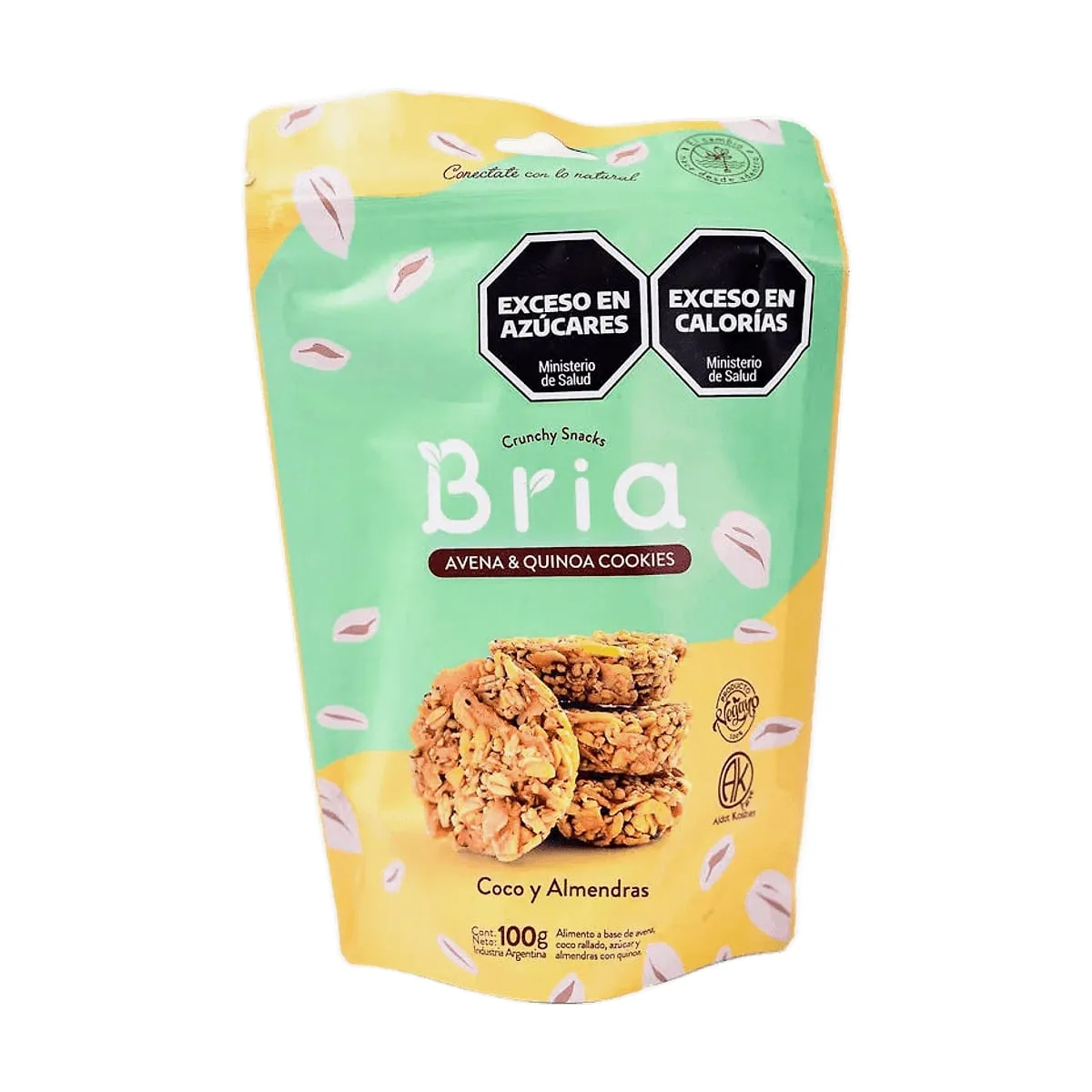 Bria - Quinoa cookies con coco y almendras x 100 gr