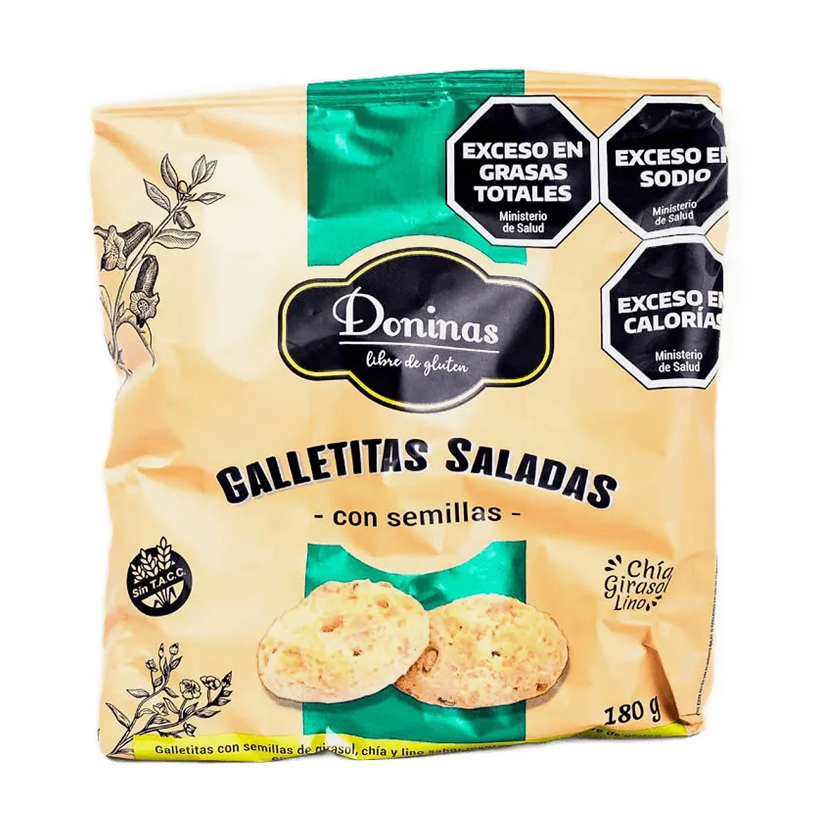 Doninas - Galletitas saladas x 200 gr
