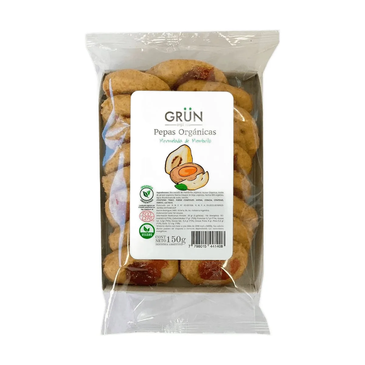 Grun - Pepas de membrillo x 150 gr