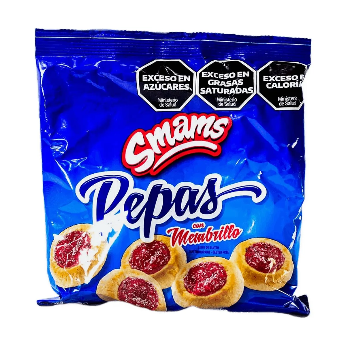 Smams - Pepas c/membrillo x 150 gr