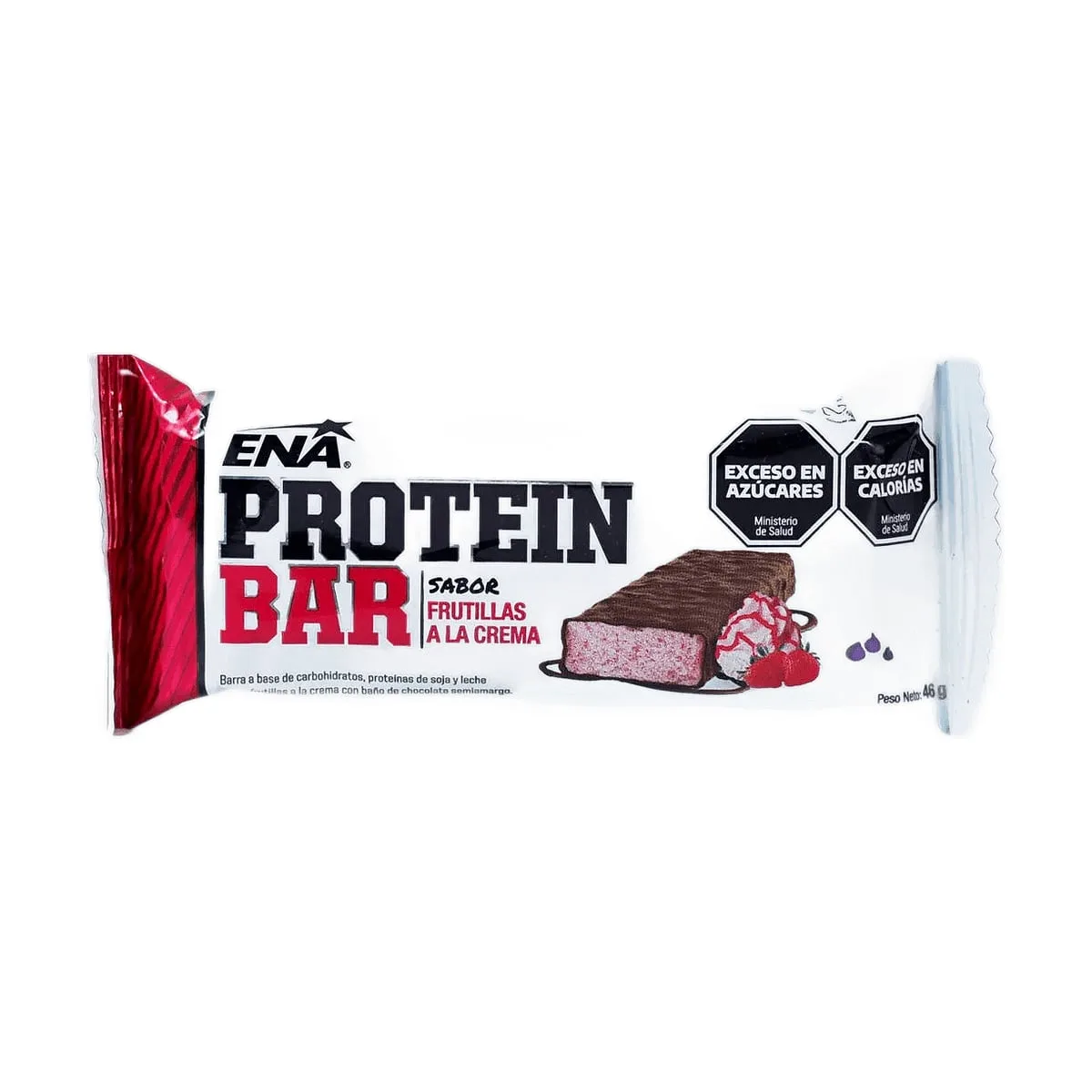 Ena - Protein bar frutillas a la crema x 45 gr