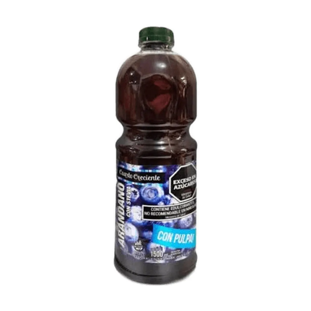 Cuarto Creciente - Jugo de arandanos con stevia x 1,5 lt