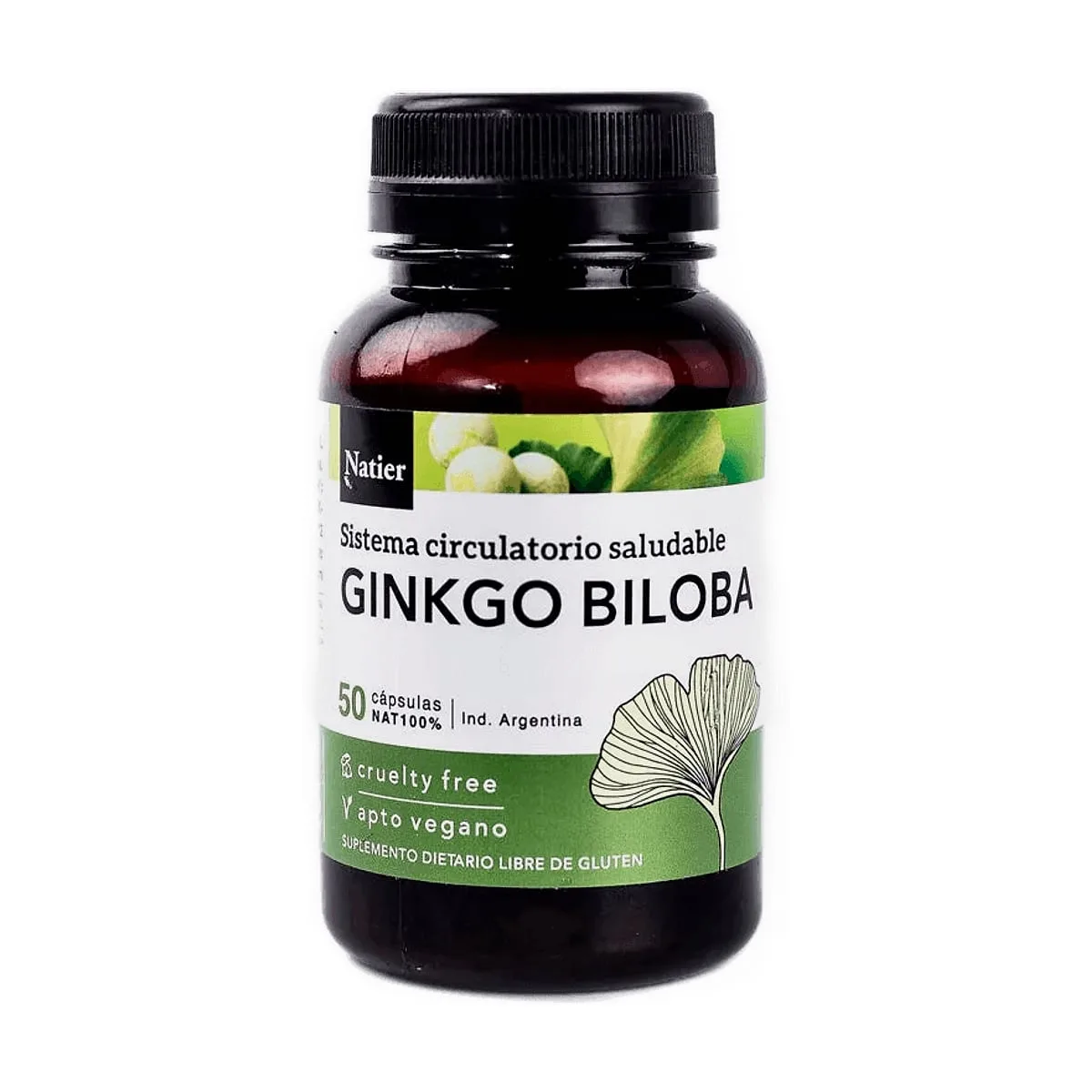 Natier - Ginkgo biloba x 50 cap