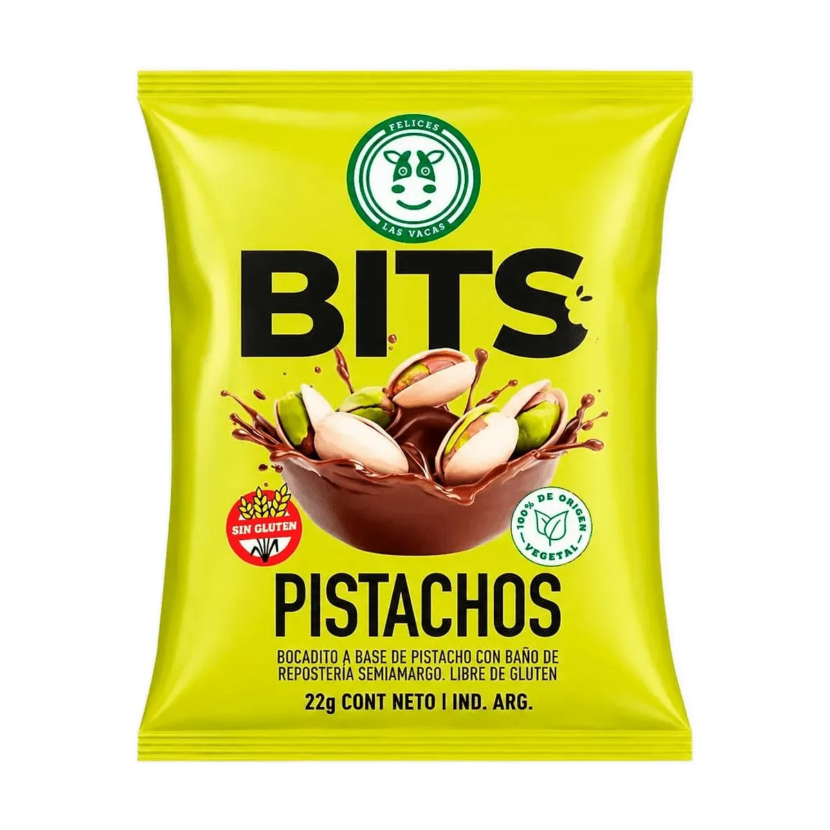 Felices Las Vacas - Bits de pistachos x 22 gr