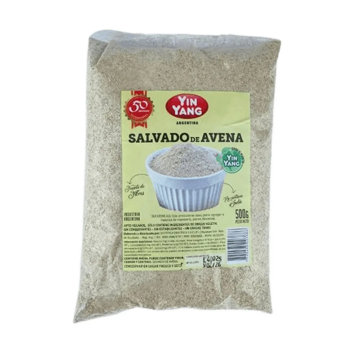 Yin Yang - Salvado de avena x 500 gr