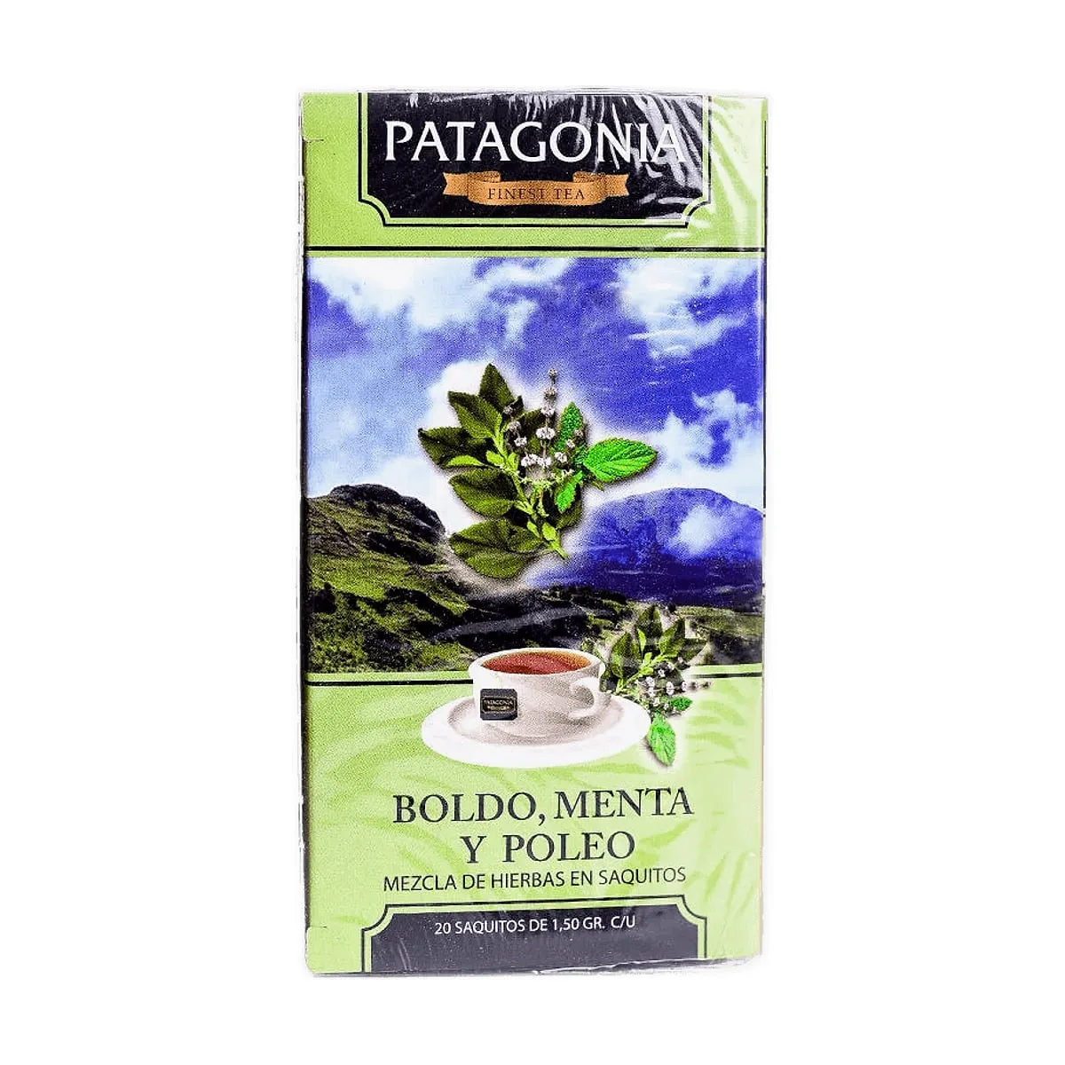 Patagonia - Té boldo menta y poleo x 20 saq