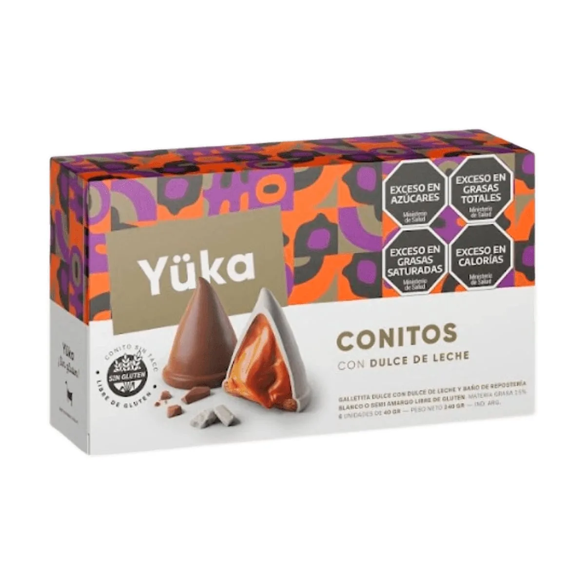 Yuka - Conito de dulce de leche x 40 gr