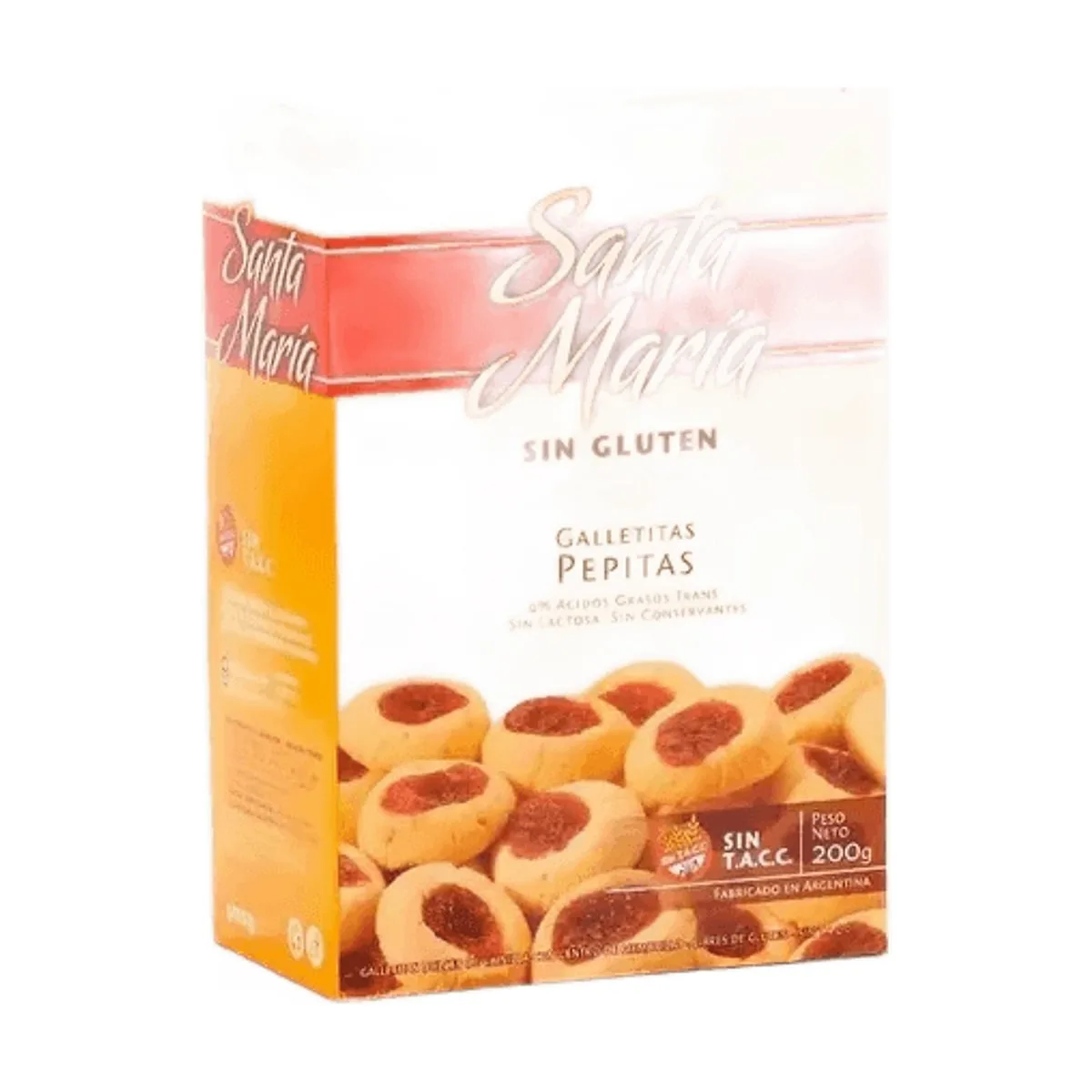 Santa Maria - Galletitas de pepas de membrillo x 200 gr