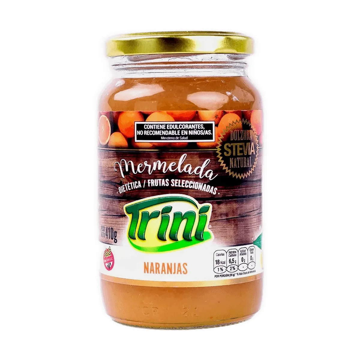 Trini - Mermelada de naranja s/a x 410 gr