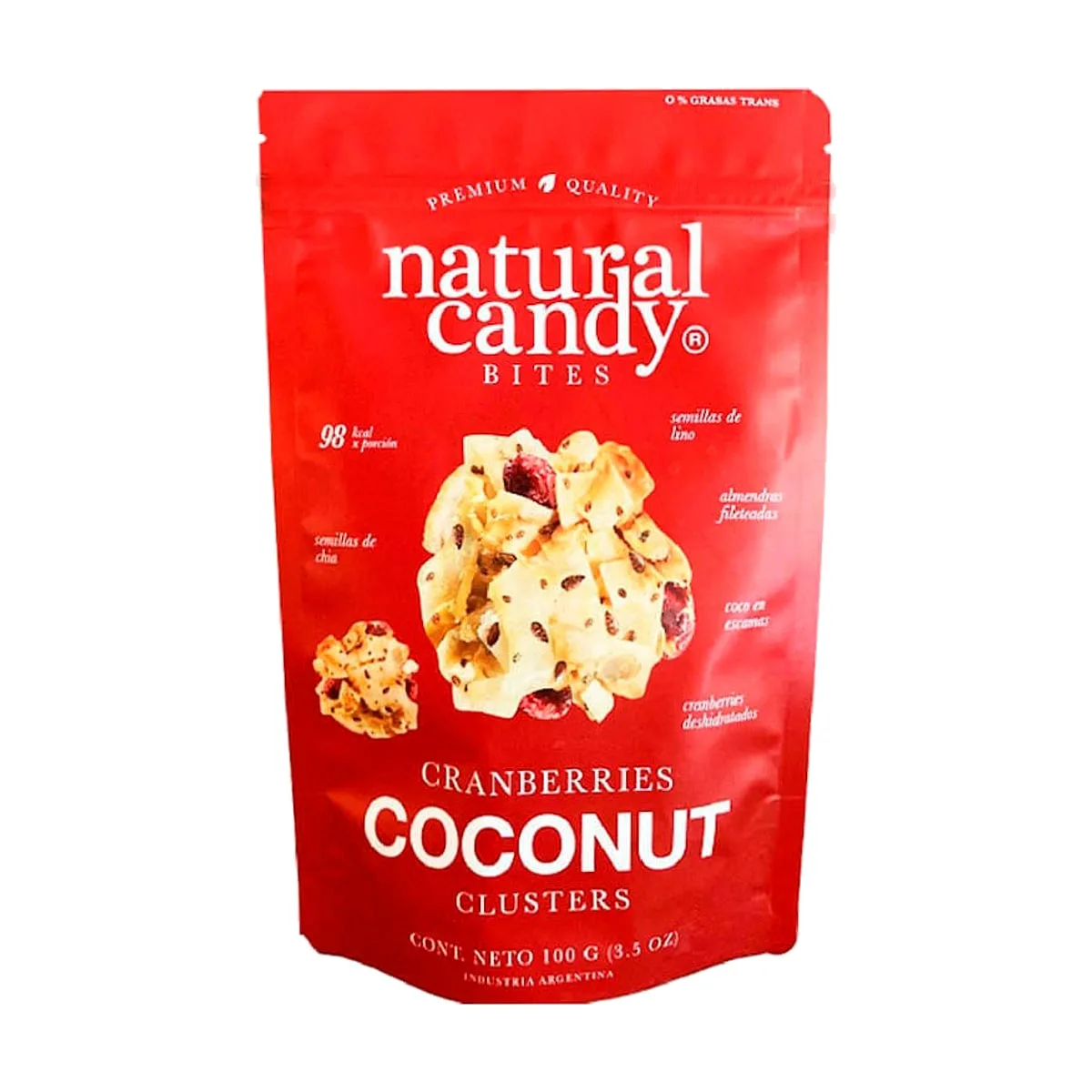 Natural Candy - Cranberries coconut x 100 gr