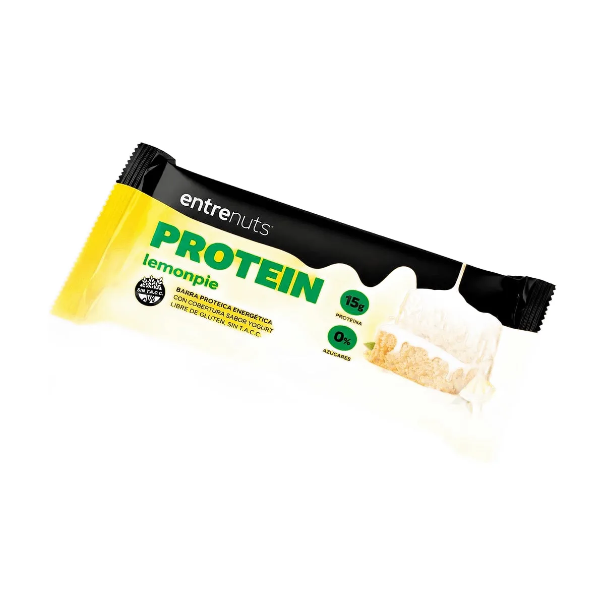 Entrenuts - Barra proteica sabor lemon pie x 45 gr