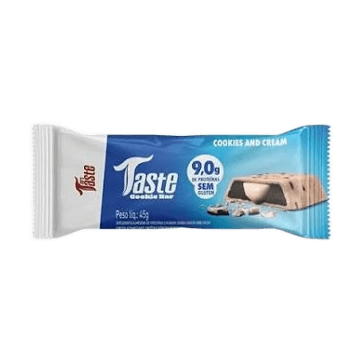 Mr Taste - Barrita de proteinas cookies and cream x 45 gr