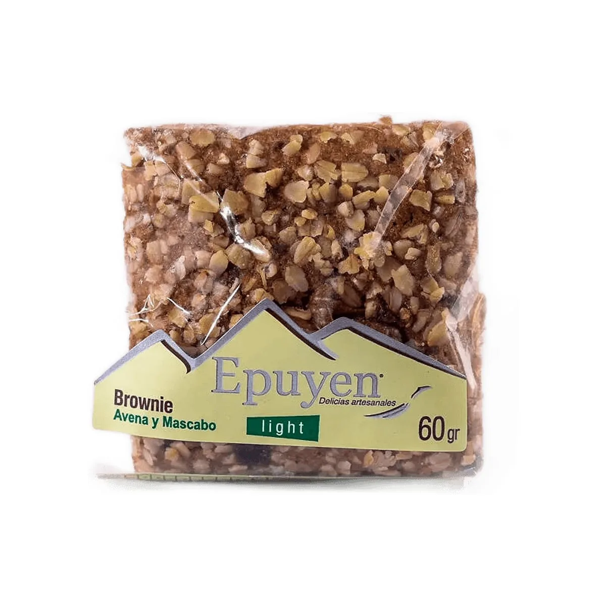 Epuyen - Brownie de avena y nuez x 60 gr