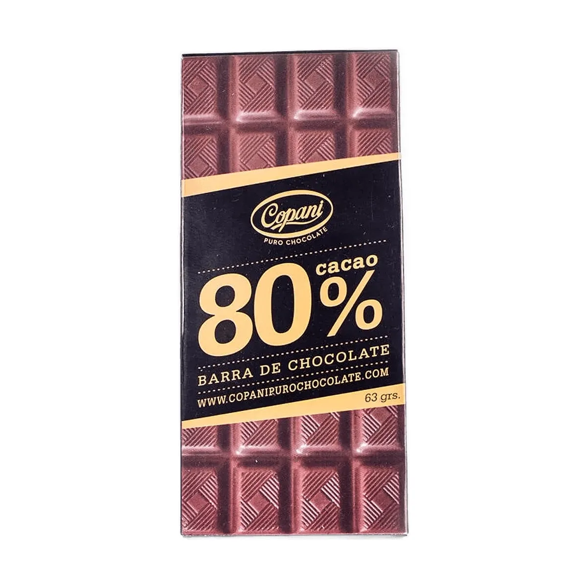 Copani - Tableta de chocolate 80% cacao x 63 gr