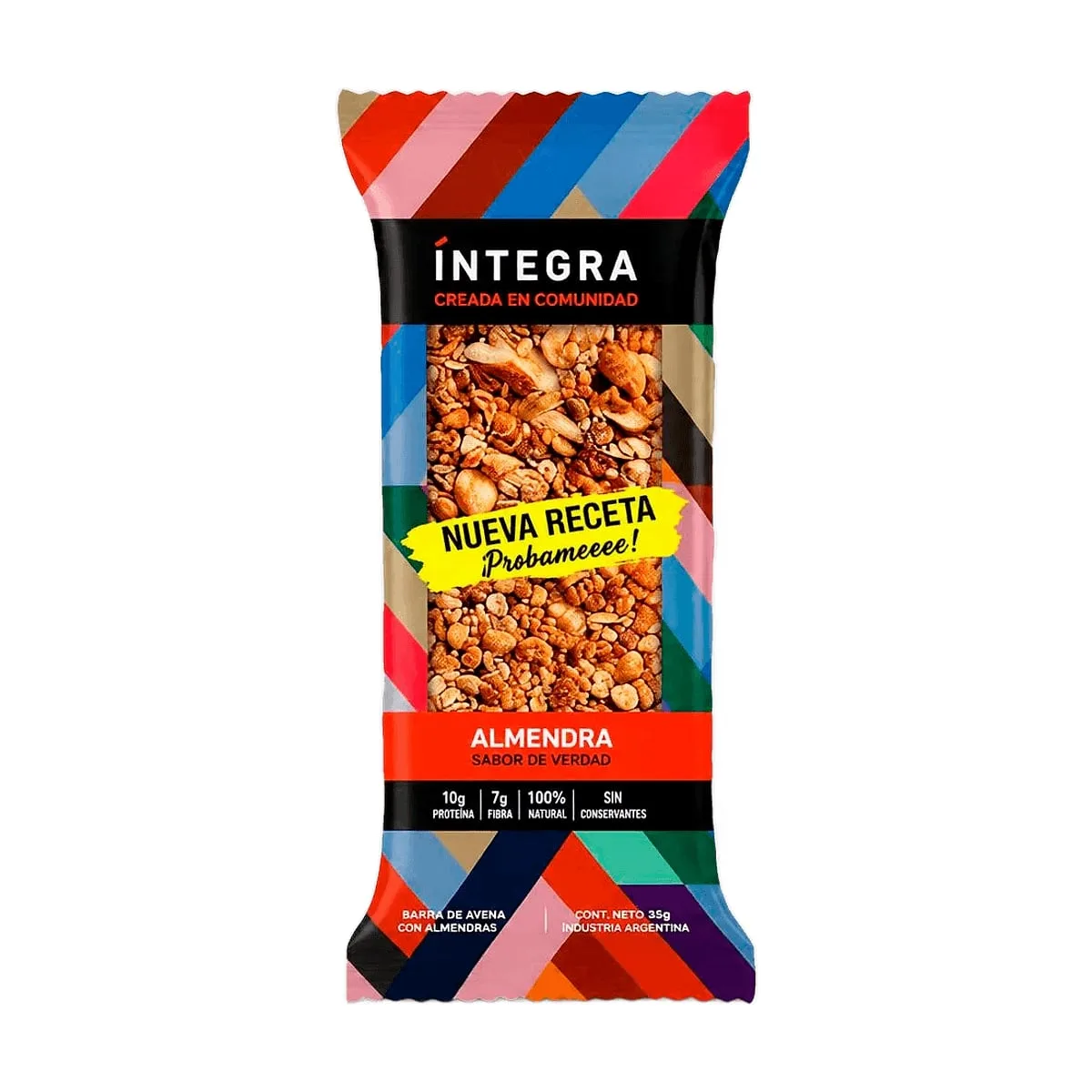 Integra - Barrita de almendra y avena nueva receta x 41 gr
