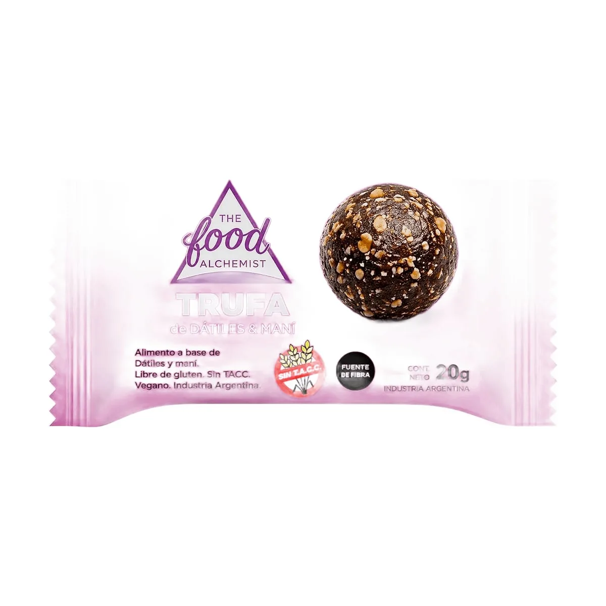 The Food Alchimist - Trufas de datiles de mani y coco x 20 gr