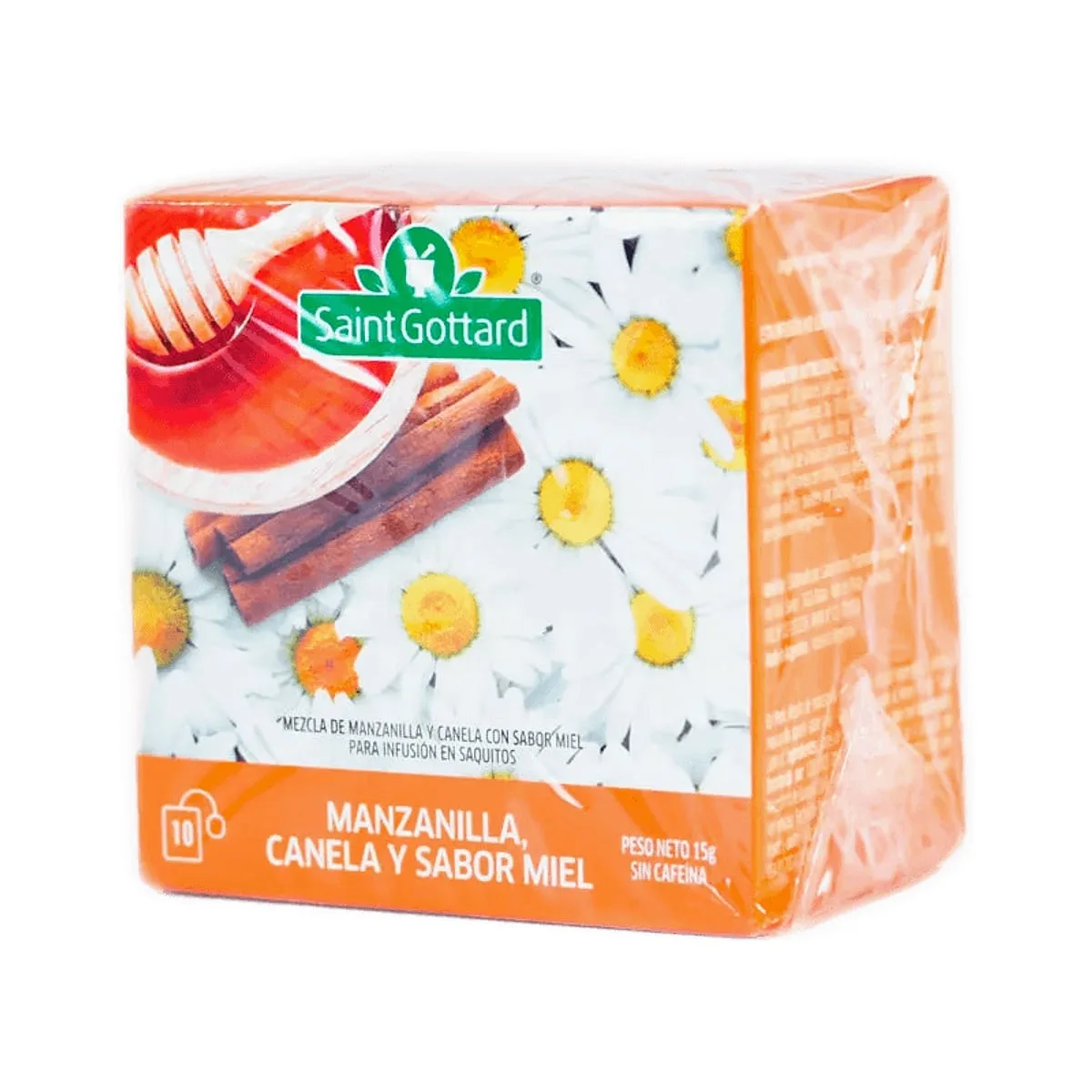 Saint Gottard - Té manzanilla, canela y miel x 10 saq