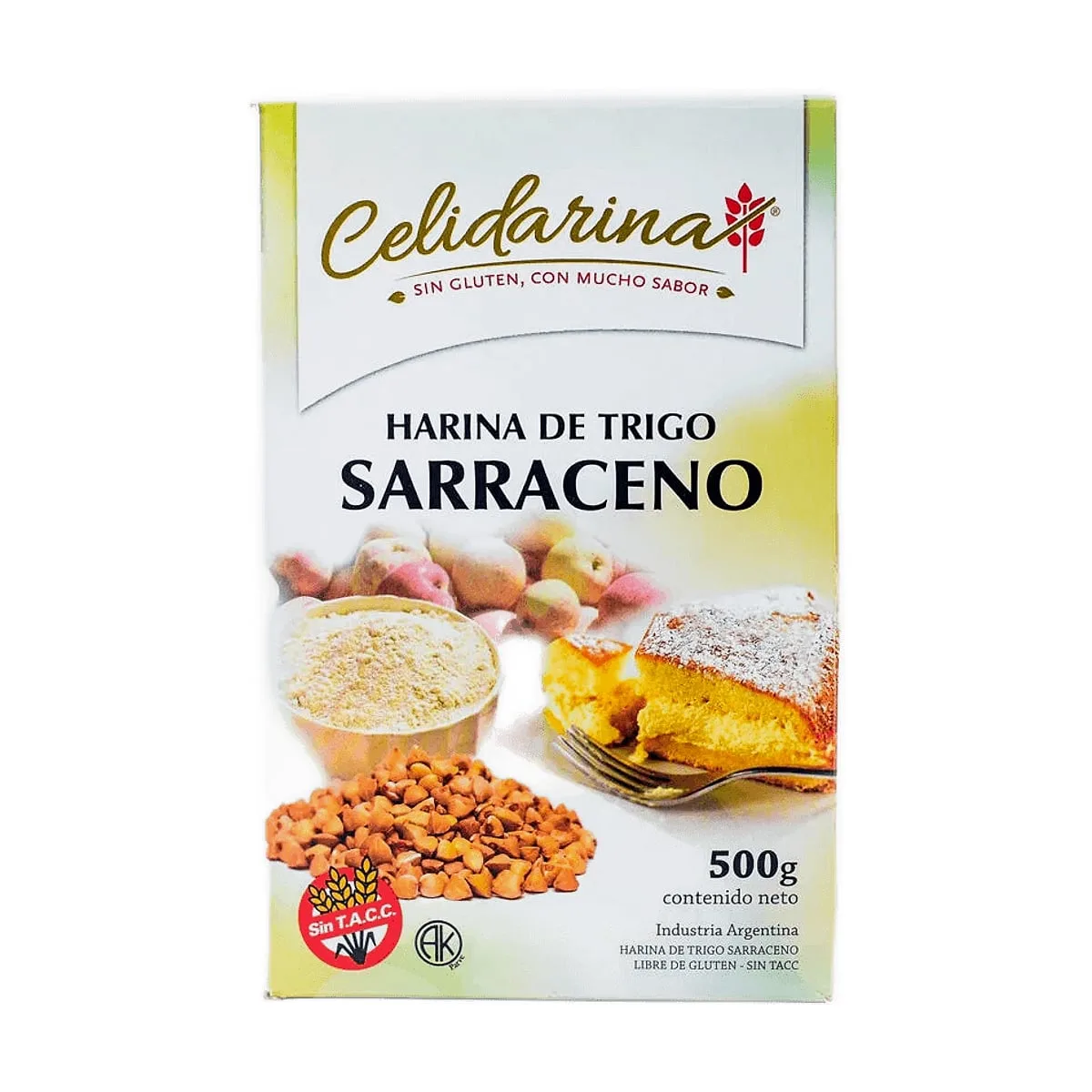 Celidarina - Harina de trigo sarraceno x 500 gr