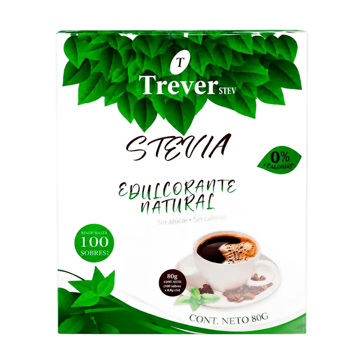 Trever - Stevia x 100 sobres