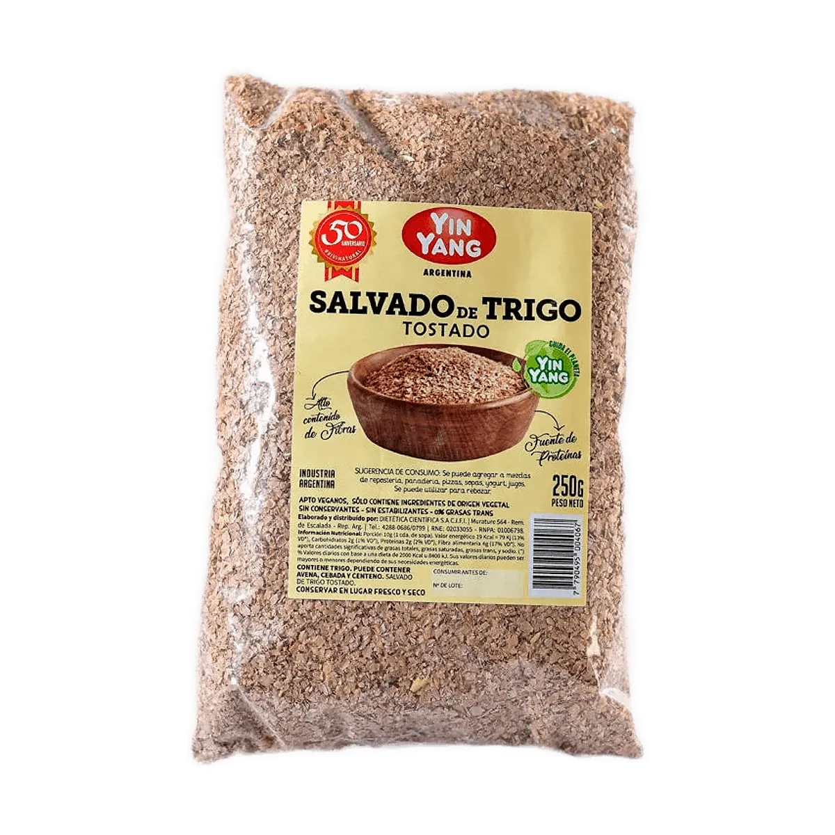 Yin Yang - Salvado de trigo tostado x 250 gr