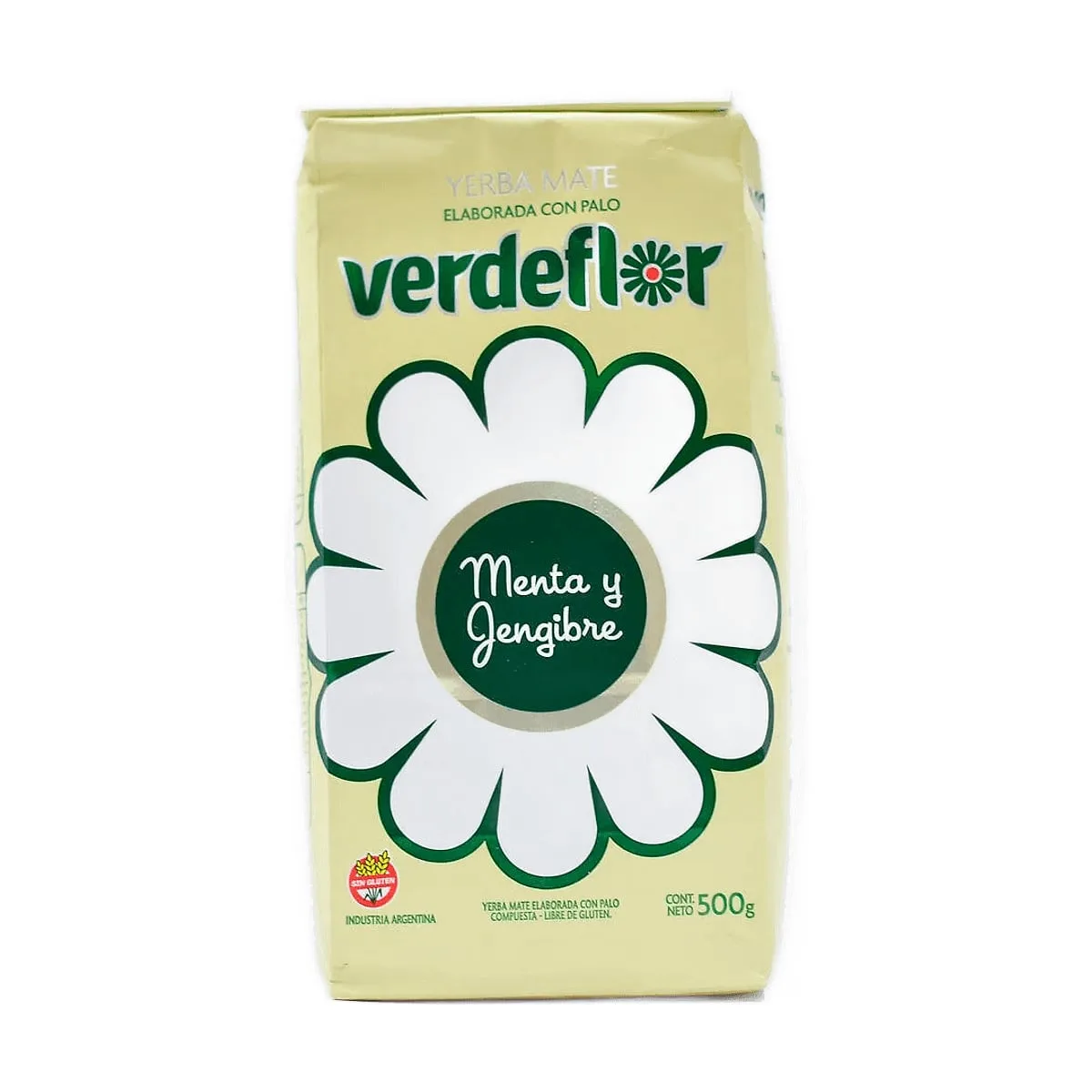 Verde Flor - Yerba menta y jengibre x 500 gr