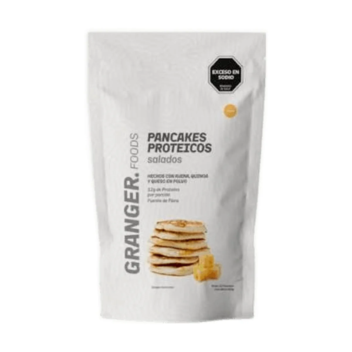 Granger - Premezcla para pancakes proteicos sabor queso x 300 gr