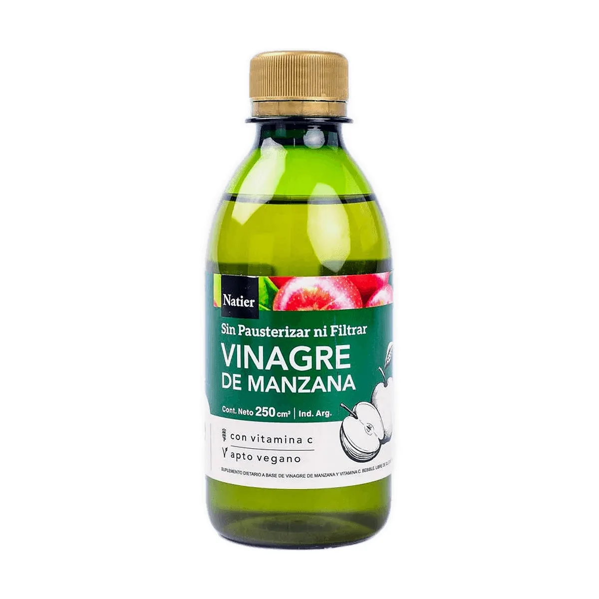 Natier - Vinagre de manzana x 250 ml