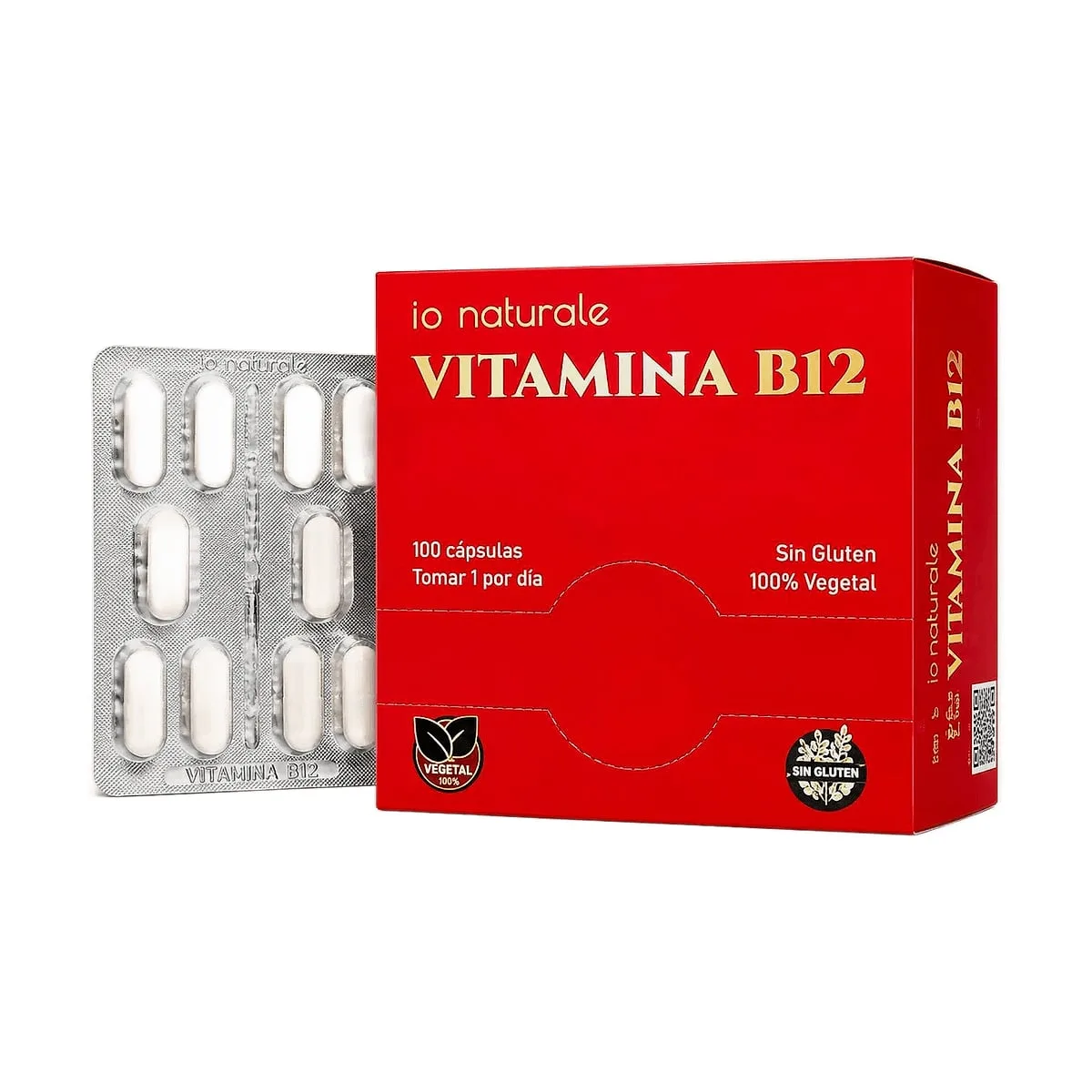 Io Naturale - Vitamina B12 x blister x 10 unid