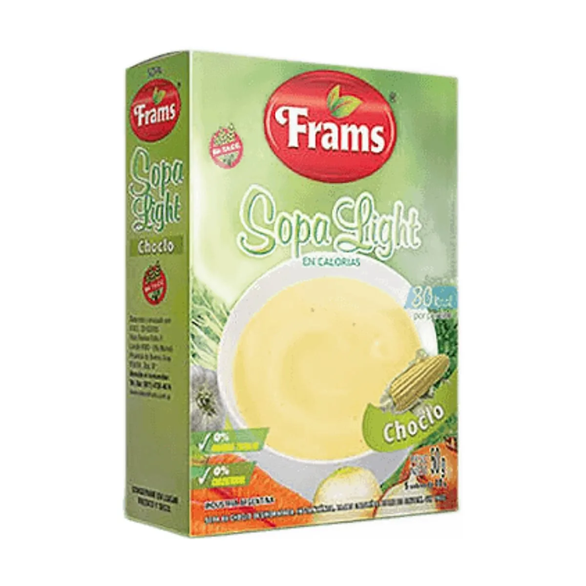 Frams - Sopa instantanea light de choclo x 50 gr
