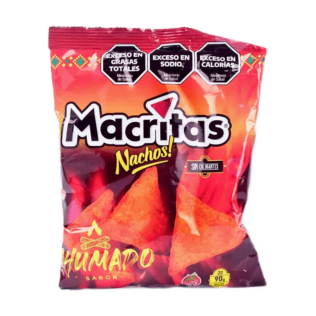 Macritas - Nachos multicereal x 90 gr