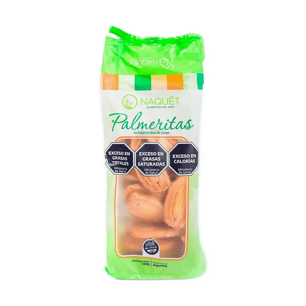 Naquet - Palmeritas de hojaldre x 160 gr