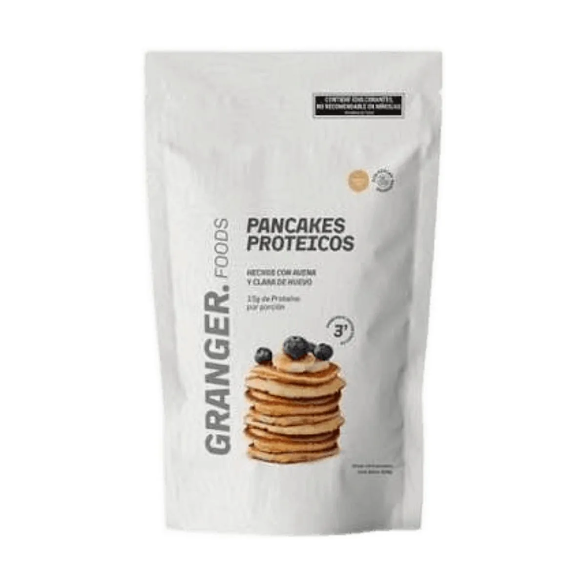 Granger - Premezcla para pancakes proteicos sabor vainilla x 400 gr