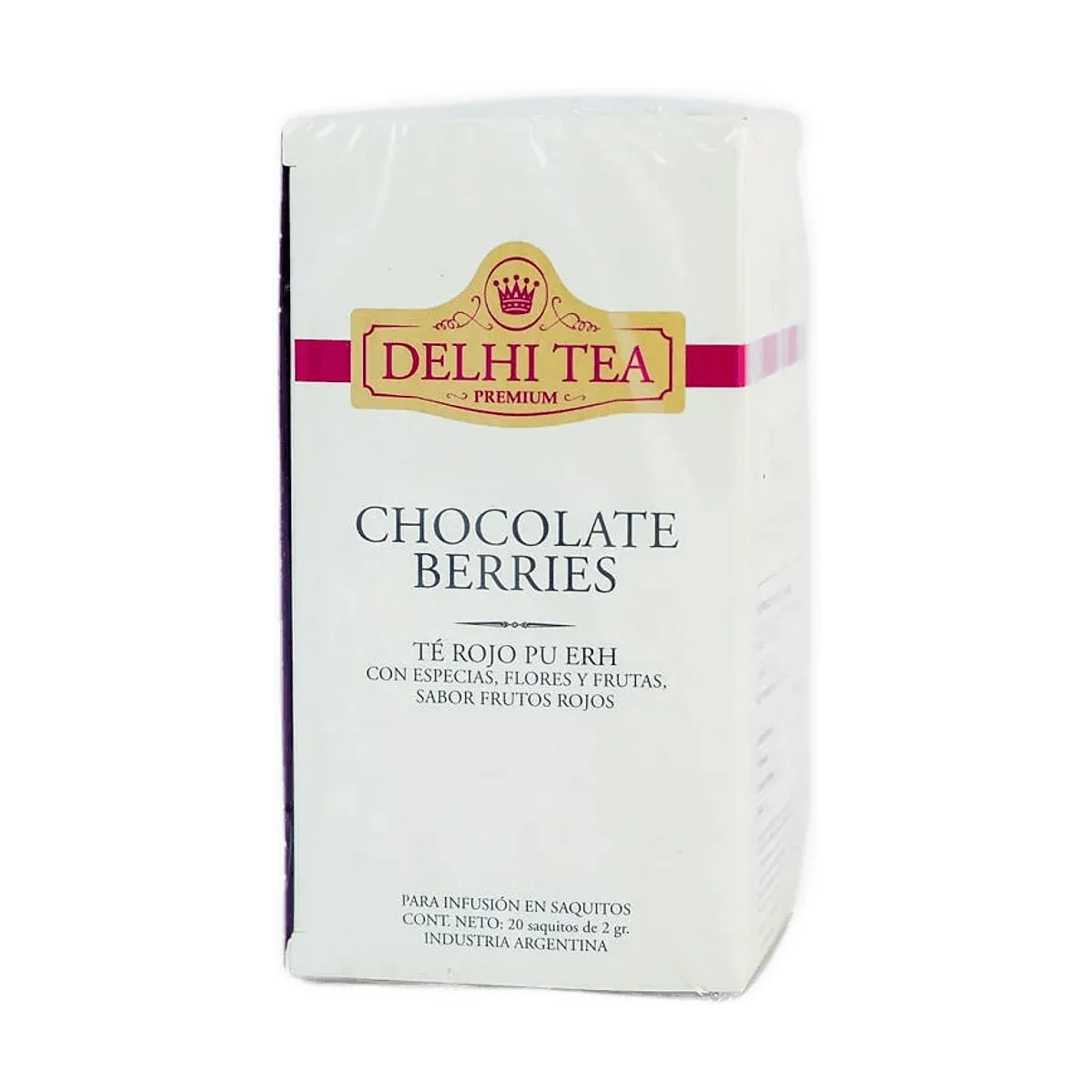 Delhi Tea - Chocolate berries delhi tea x 20 saq
