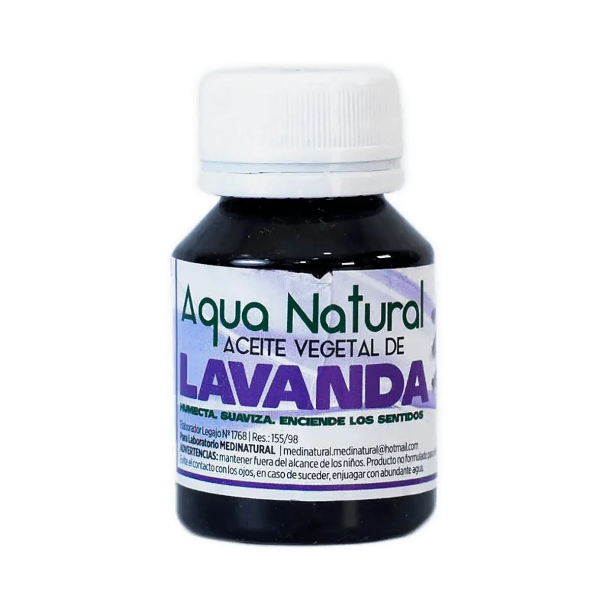 Aqua Natural - Aceite vegetal de lavanda x 50 ml