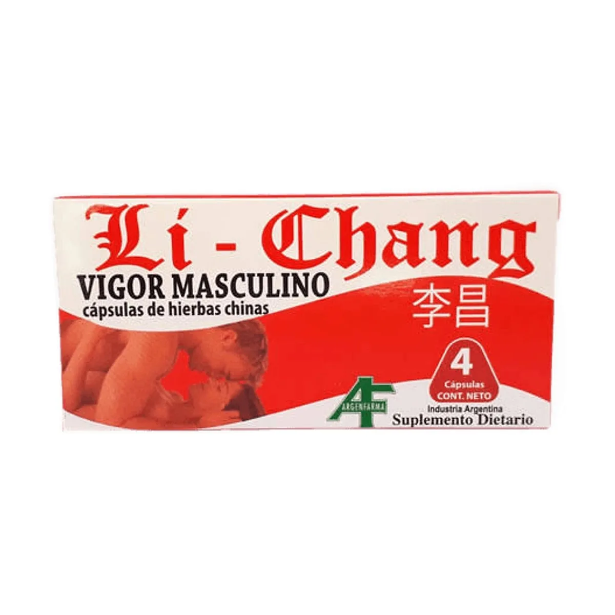 Li Chang - Vigorizante x 4 caps