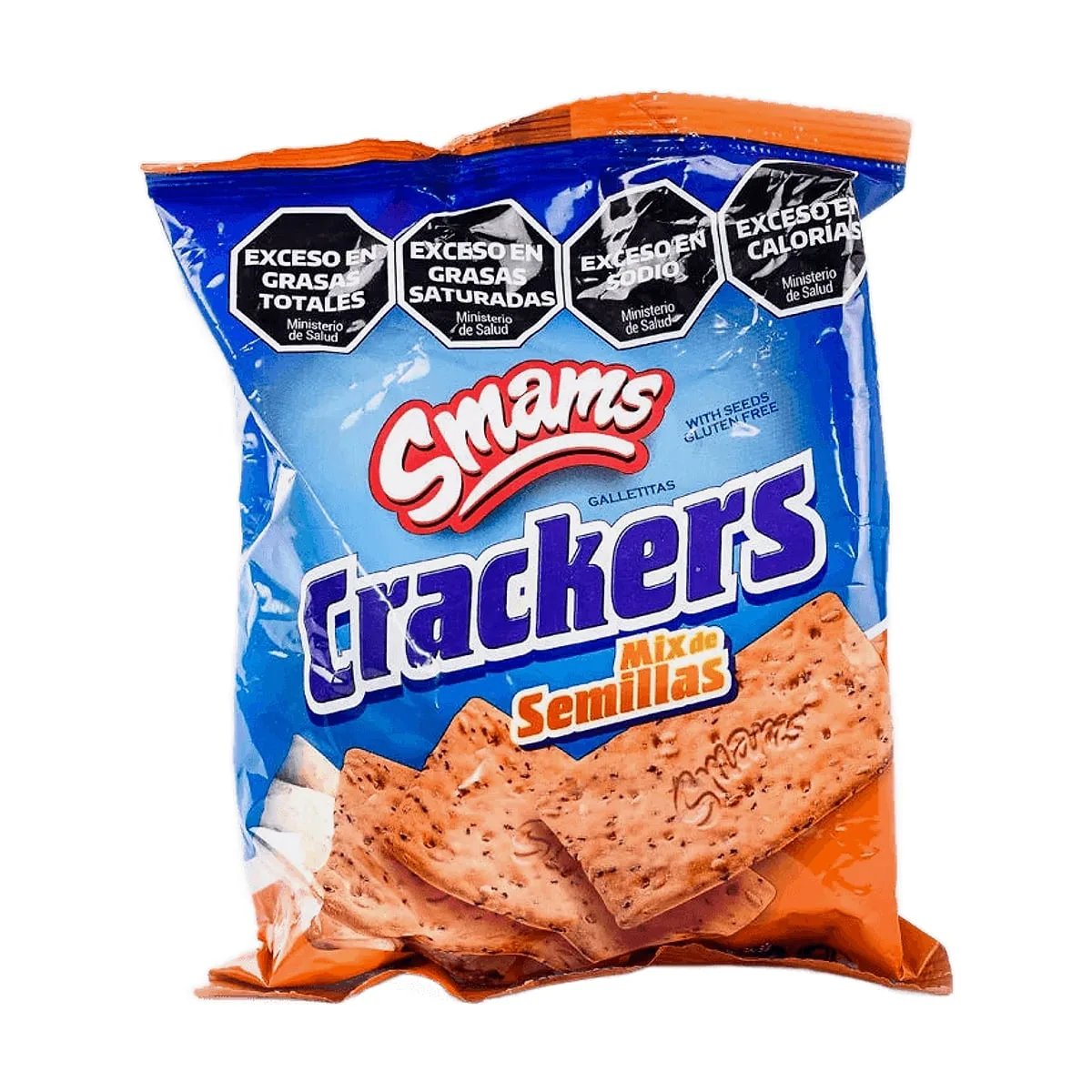 Smams - Galletitas crackers c/semillas x 150 gr