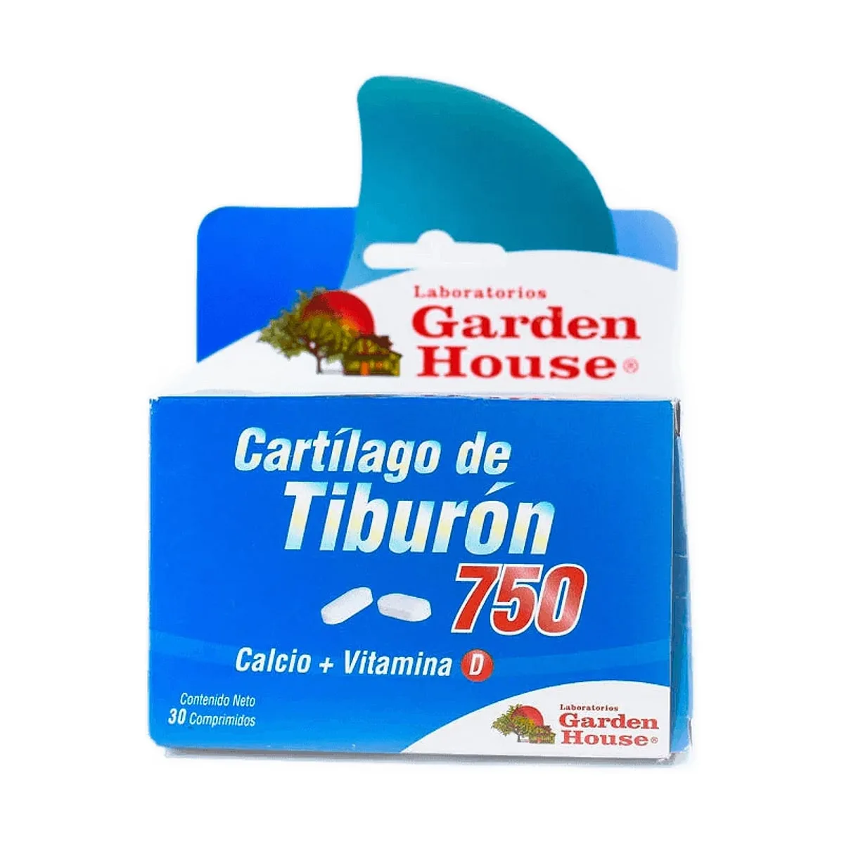 Garden House - Cartilago de tiburon 750 x 30 comp